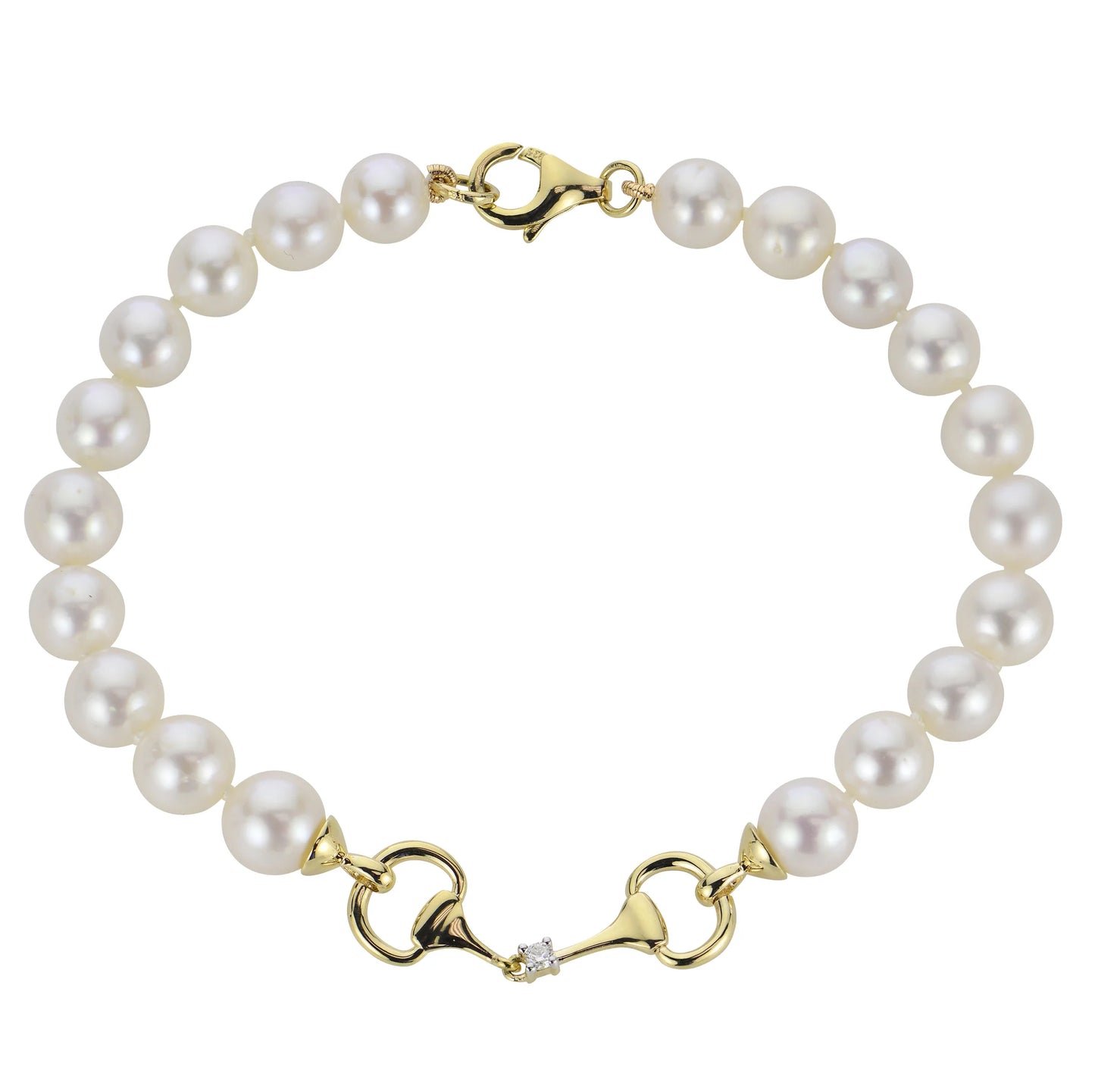 Imperial Pearl & Diamond Bracelet