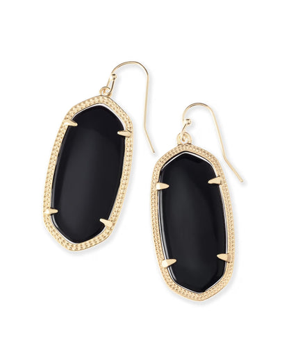 Elle Gold Drop Earrings