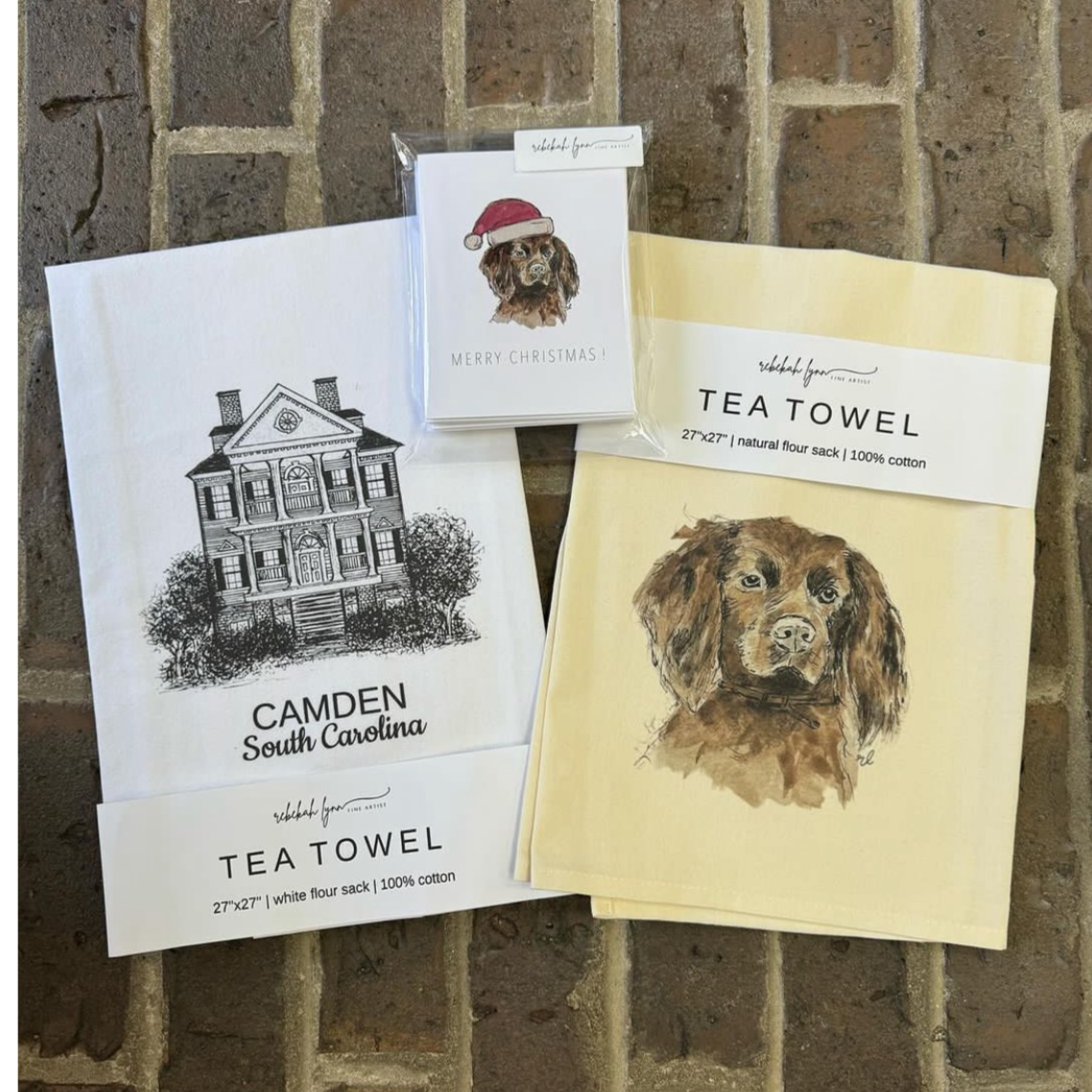 Tea Towels and Notecards