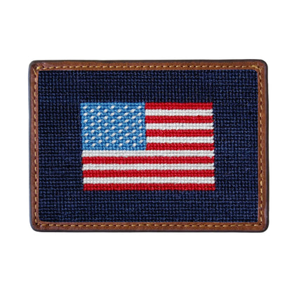 American Flag Card Wallet