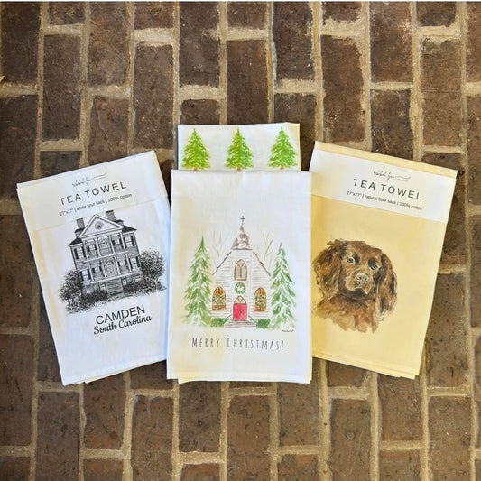 Tea Towels & Note Cards