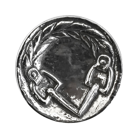 HORSE BIT RING DISH BY SALISBURY PEWTER