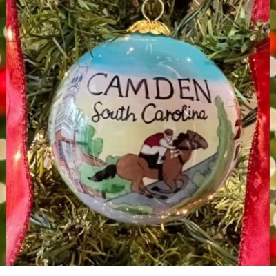 Custom Camden SC Christmas Ornament