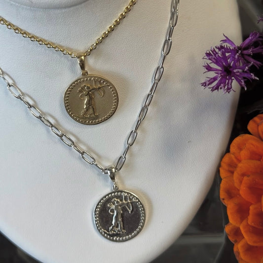 King Haigler Coin Pendant