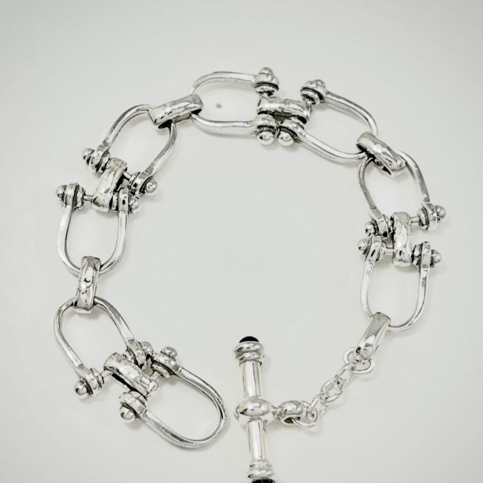 Horse Bit and Stirrup Bracelets