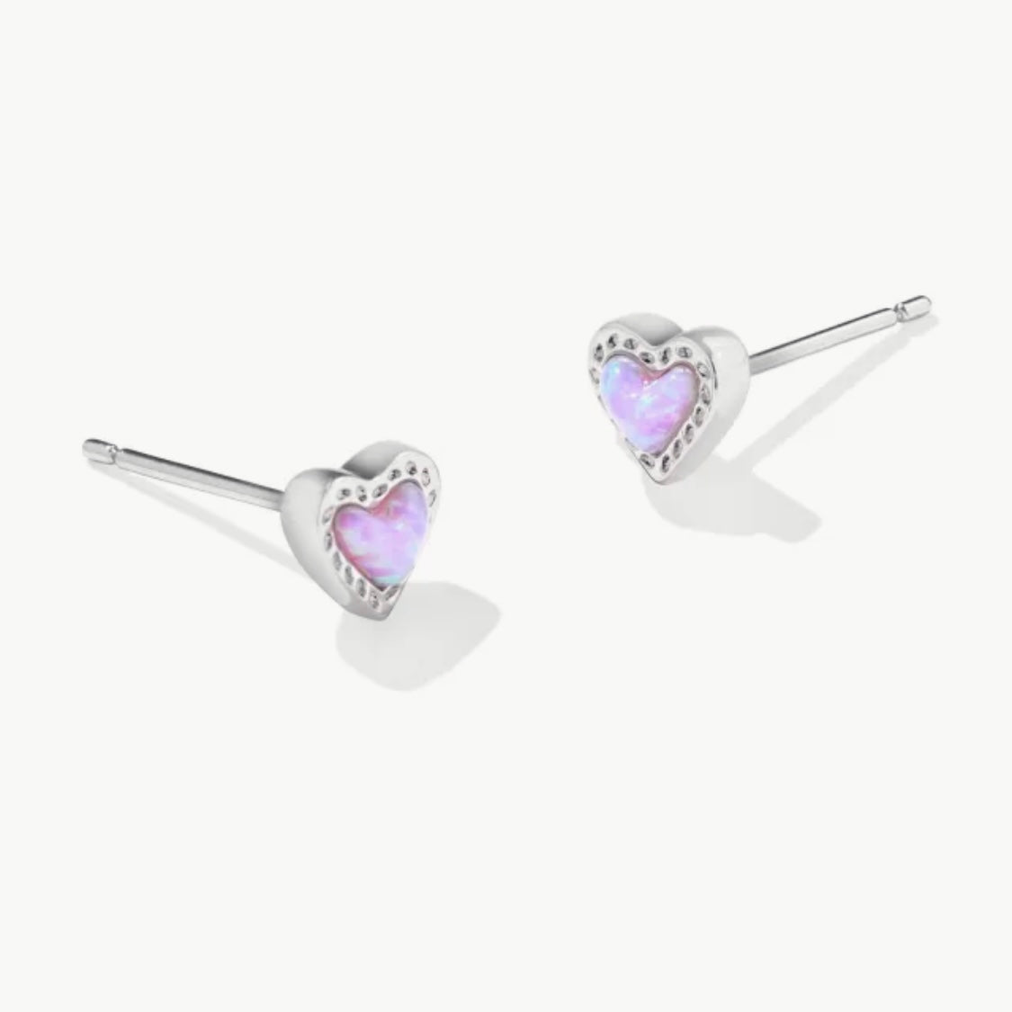 Mini Ari Heart Gold Stud Earrings