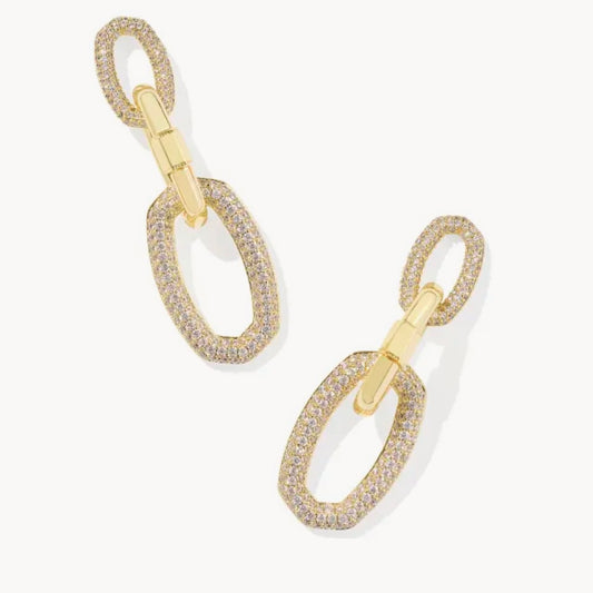 Emery Gold Statement Earrings