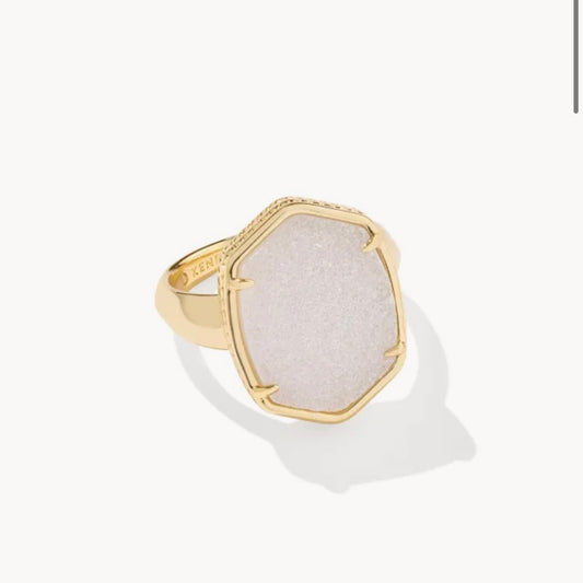 Daphne Gold Statement Ring