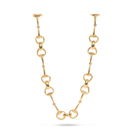 Equestrian Snaffle Bit Chain Necklace