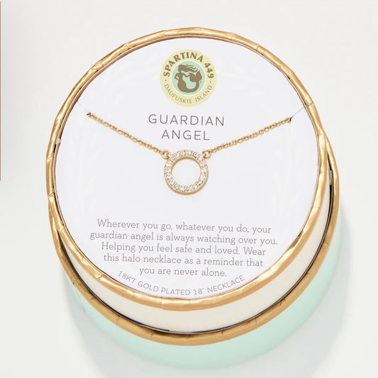 Spartina Sea La Vie Necklace Guardian Angel/Halo