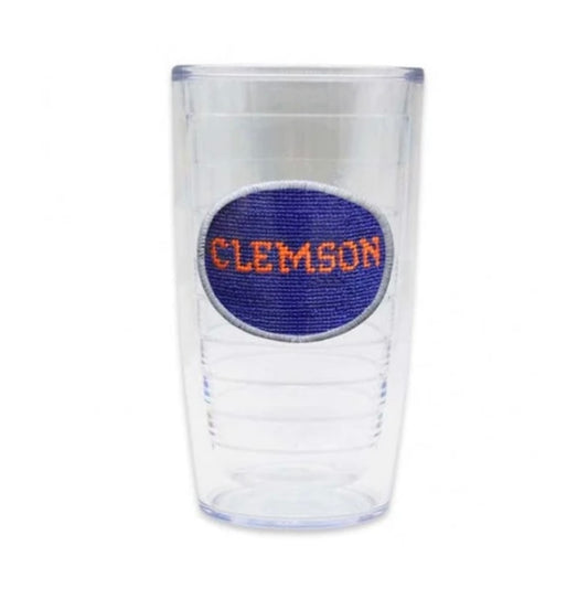 Clemson Needlepoint Tervis Tumbler