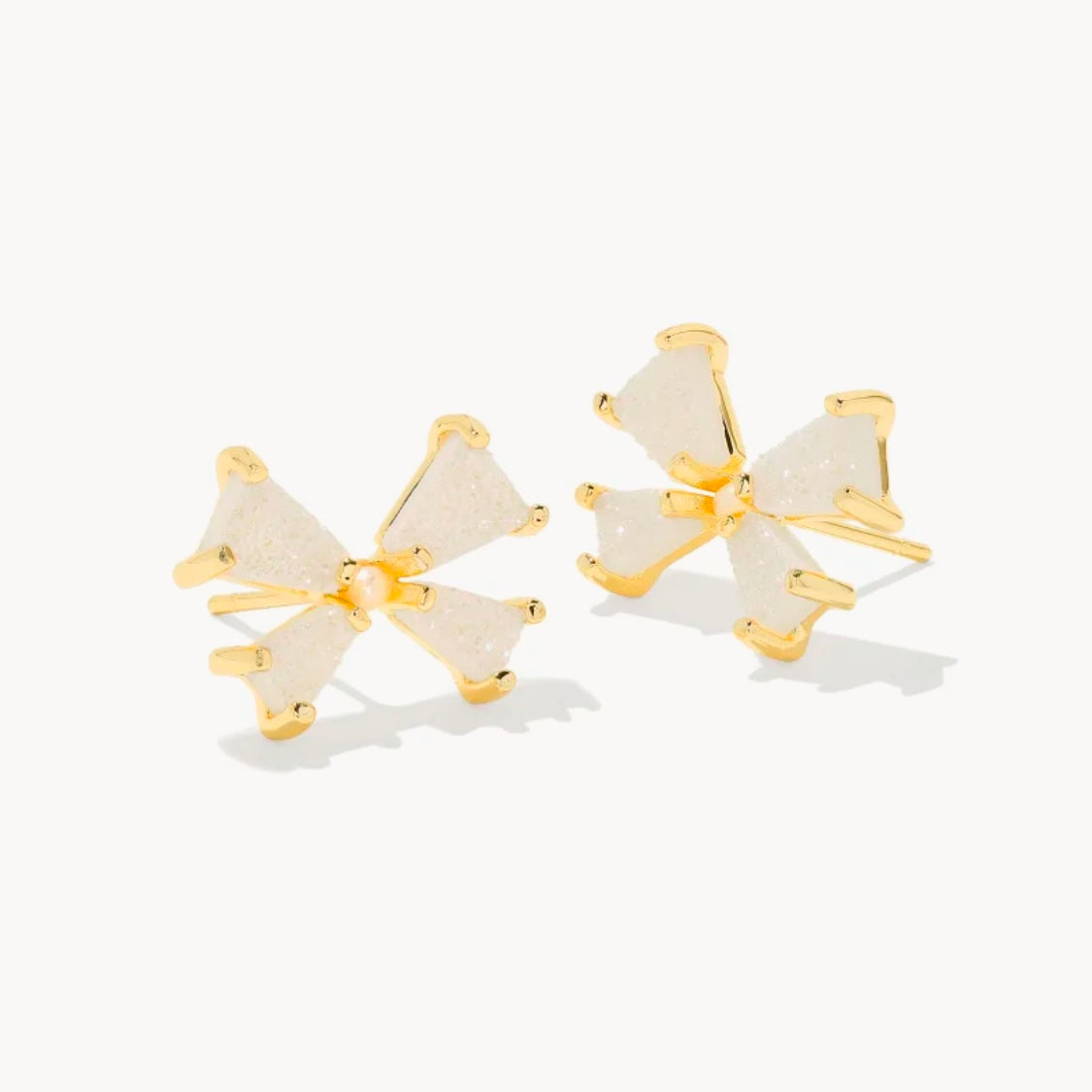 Blair Gold Bow Small Stud Earrings