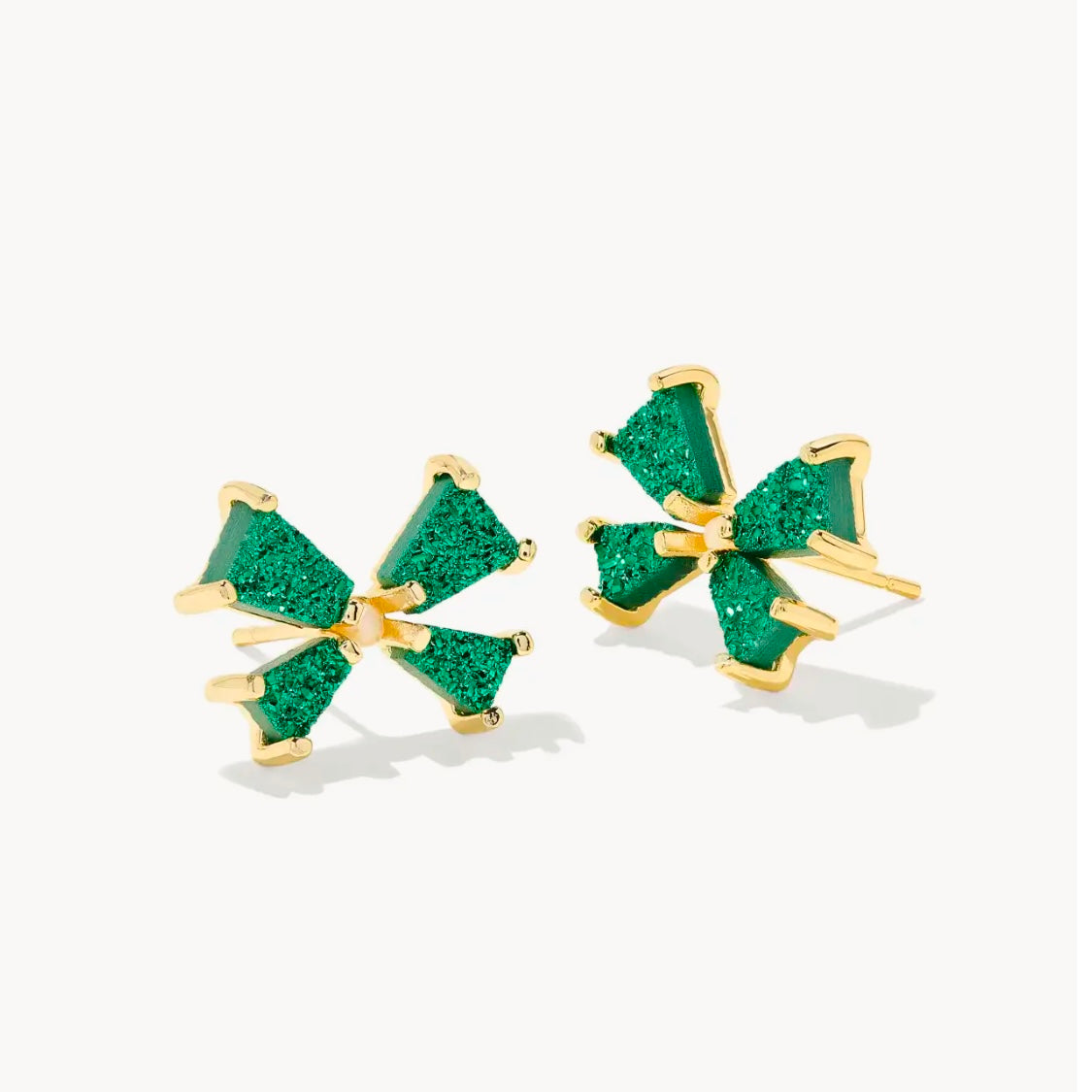 Blair Gold Bow Small Stud Earrings