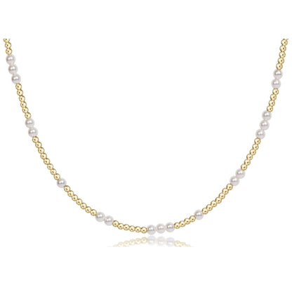 choker hope unwritten - 3mm pearl