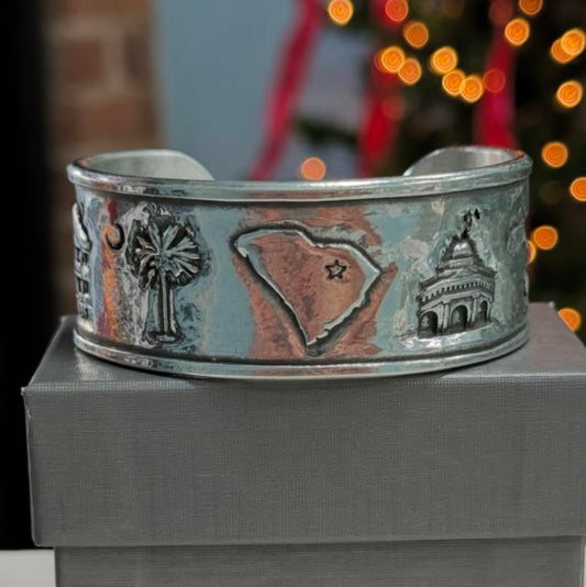 Custom Camden Cuff by Salisbury Pewter