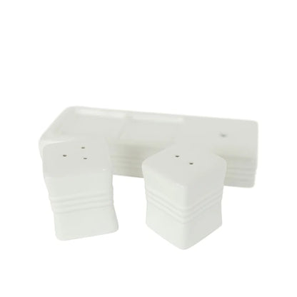 Pinstripes Salt & Pepper Shakers