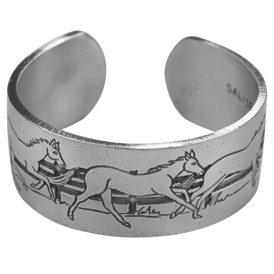 RUNNING HORSE BRACELET BY SALISBURY PEWTER