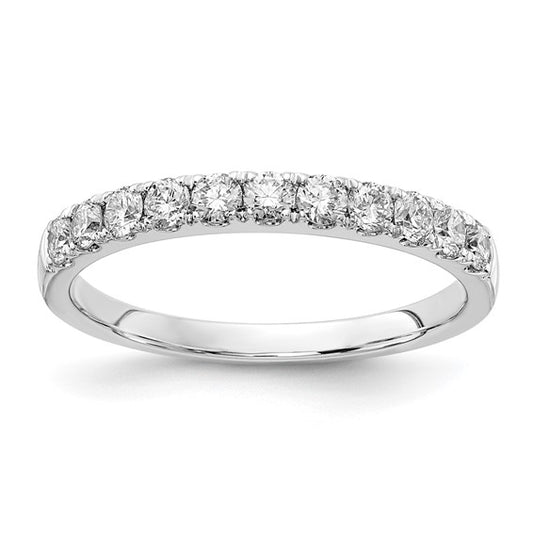 Diamond Wedding Bands in 14k Yellow, White or Rose Gold
