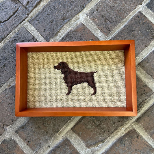 Mini Valet Tray (Chestnut Wood)