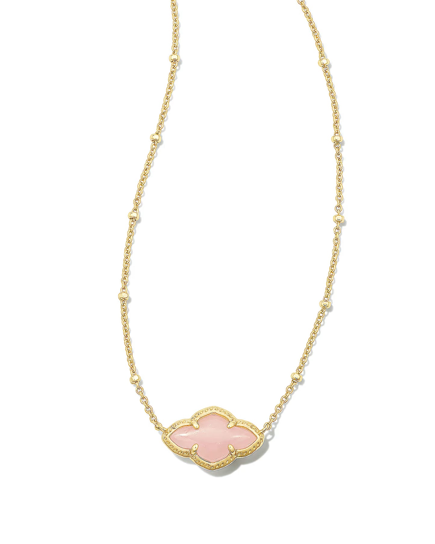 Abbie Gold Pendant Necklace
