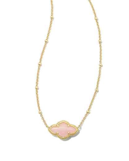 Abbie Gold Pendant Necklace