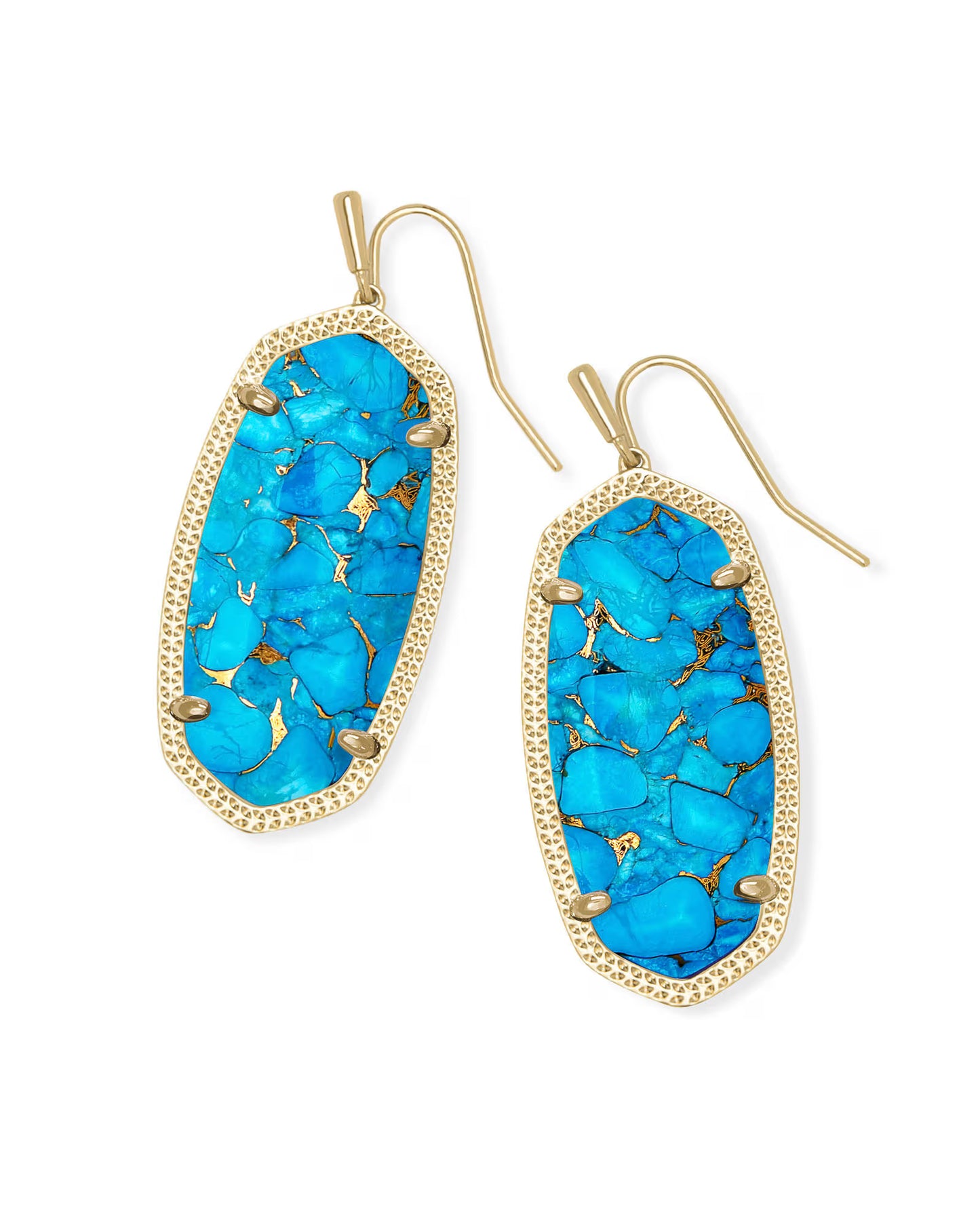 Elle Gold Drop Earrings
