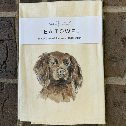 Boykin Spaniel Tea Towels