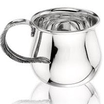 Grainger McKoy, Jr. Bowl-Shaped Feather Handle Baby Cup