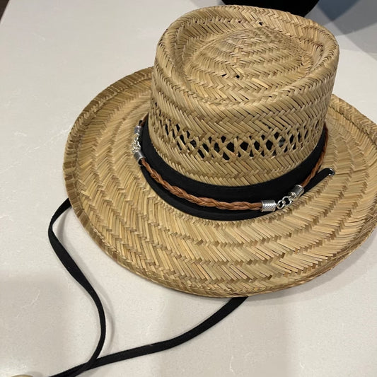 Hand-Braided Hat Band