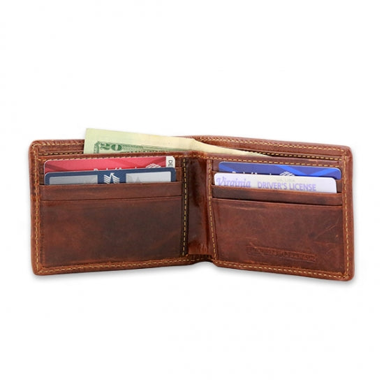 Clemson Needlepoint Bi-Fold Wallet