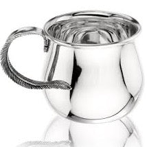 Grainger McKoy Bowl-Shaped Feather Handle Baby Cup